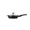 PREMIUM - SAUTEUSE 24 CM FONTE D'ALUMINIUM MANCHE AMOVIBLE AVEC COUVERCLE VERRE BOITE COULEUR PREMIUM - SAUTEUSE 24 CM FONTE D'ALUMINIUM MANCHE AMOVIBLE AVEC COUVERCLE VERRE BOITE COULEUR