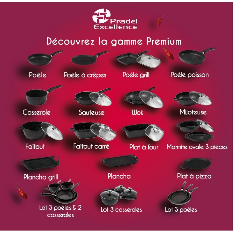 FAITOUT 20 cm AVEC COUVERCLE VERRE ET POIGNEES SILICONE FAÇON PIERRE FAITOUT 20 cm AVEC COUVERCLE VERRE ET POIGNEES SILICONE FAÇON PIERRE