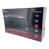 PREMIUM - MARMITE OVALE 3 PIECES 33 x 25 CM FONTE D'ALUMINIUM AVEC COUVERCLE VERRE BOITE COULEUR