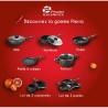 PIERRA - POELE 20 CM ALUMINIUM FORGE MANCHE AMOVIBLE BOITE COULEUR