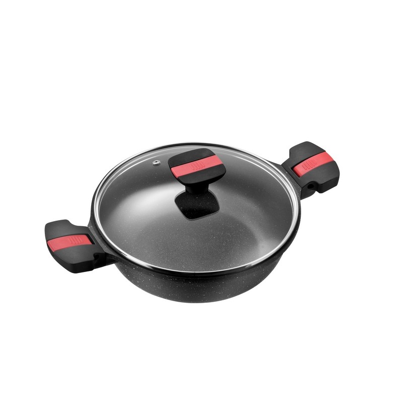 SAUTEUSE 24 cm VOLNA FAÇON PIERRE MANCHE AMOVIBLE SAUTEUSE 24 cm VOLNA FAÇON PIERRE MANCHE AMOVIBLE