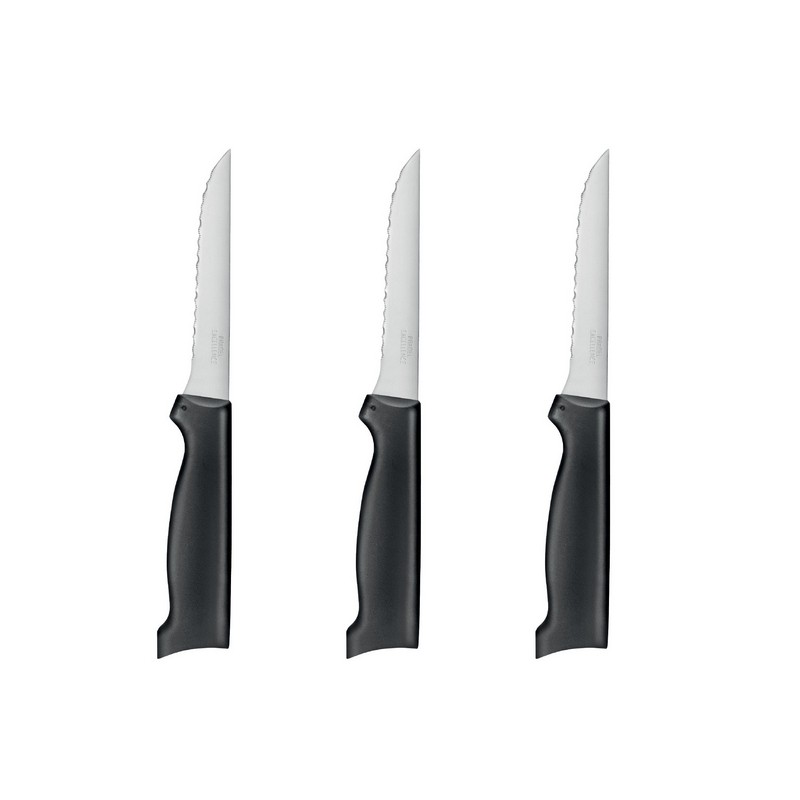 PRADEL - LOT 3 COUTEAUX COTE A L'OS 10.5 CM MANCHES POLYPROPYLENE VRAC PRADEL - LOT 3 COUTEAUX COTE A L'OS 10.5 CM MANCHES POLYPROPYLENE VRAC