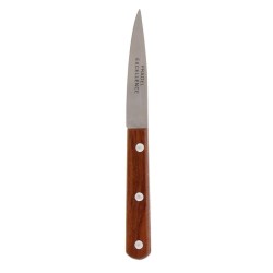 PRADEL - COUTEAU OFFICE 8 CM MANCHE BOIS 3 RIVETS VRAC