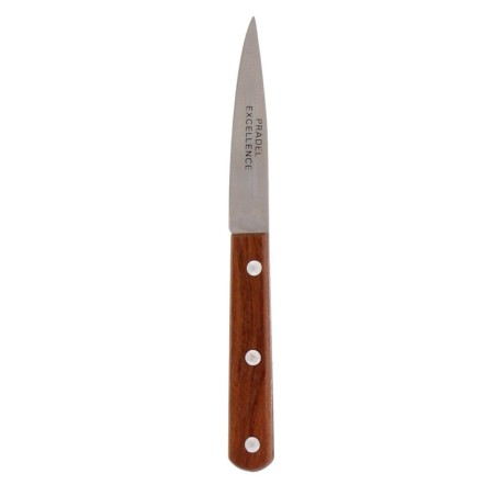 PRADEL - COUTEAU OFFICE 8 CM MANCHE BOIS 3 RIVETS VRAC