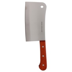 PRADEL - COUPERET LAME DROITE 22 CM MANCHE BOIS 3 RIVETS VRAC
