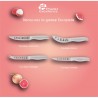 ESCAPADE - COUTEAU FROMAGE TOUT INOX SUR CARTE ESCAPADE - COUTEAU FROMAGE TOUT INOX SUR CARTE