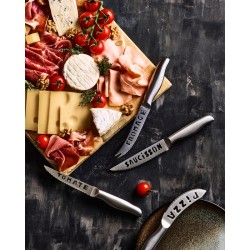 ESCAPADE - COUTEAU TOMATE TOUT INOX SUR CARTE