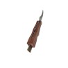 EVASION - COUTEAU A CHAMPIGNONS 7 CM AVEC BROSSE SUR CARTE EVASION - COUTEAU A CHAMPIGNONS 7 CM AVEC BROSSE SUR CARTE