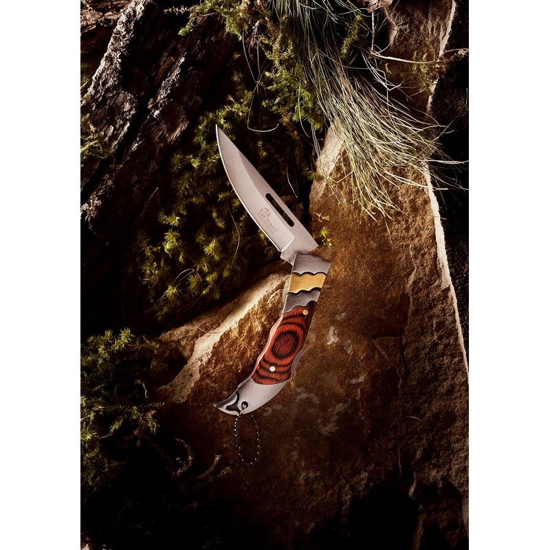 EVASION - COUTEAU DE POCHE AIGLE 7.5 CM SUR CARTE EVASION - COUTEAU DE POCHE AIGLE 7.5 CM SUR CARTE