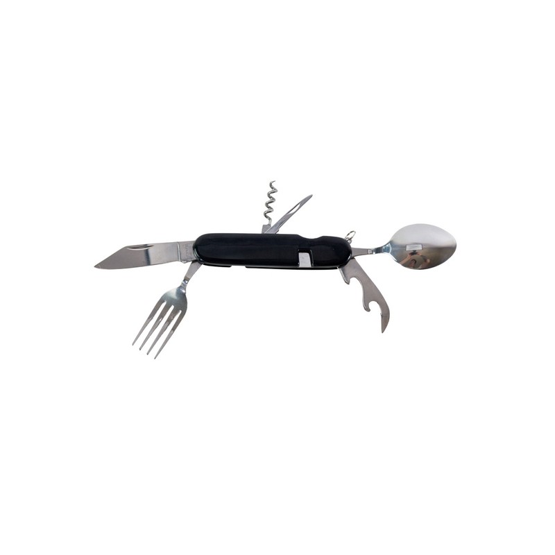 EVASION - COUTEAU DE POCHE CAMPING NOIR SUR CARTE EVASION - COUTEAU DE POCHE CAMPING NOIR SUR CARTE