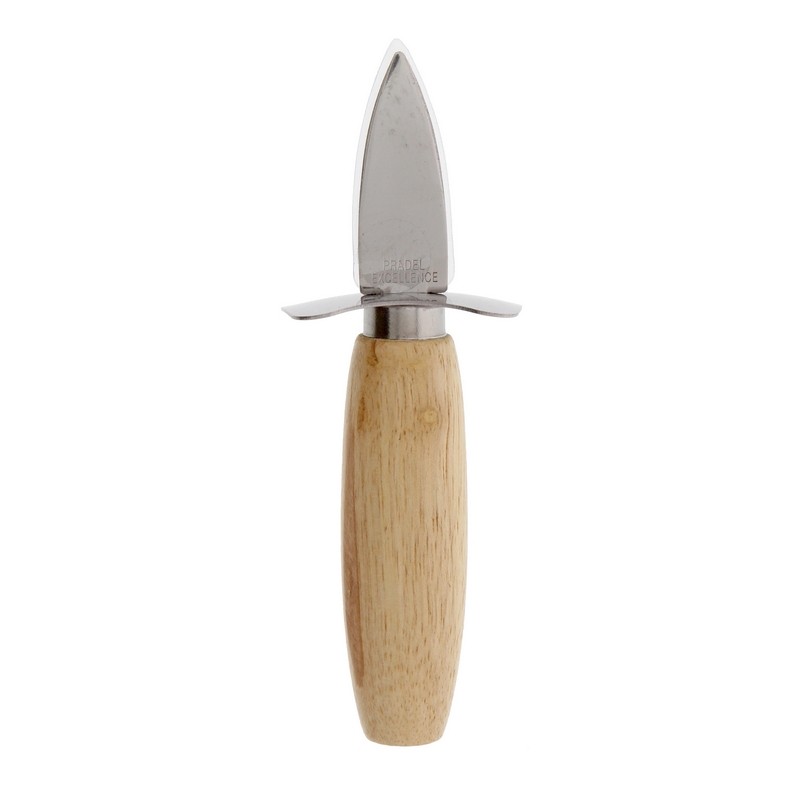 PRADEL - COUTEAU A HUITRE 5.5 CM AVEC GARDE MANCHE BOIS VRAC PRADEL - COUTEAU A HUITRE 5.5 CM AVEC GARDE MANCHE BOIS VRAC