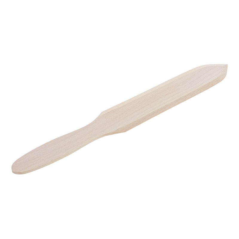 BOIS - SPATULE A CREPES PLATE 33 CM VRAC BOIS - SPATULE A CREPES PLATE 33 CM VRAC