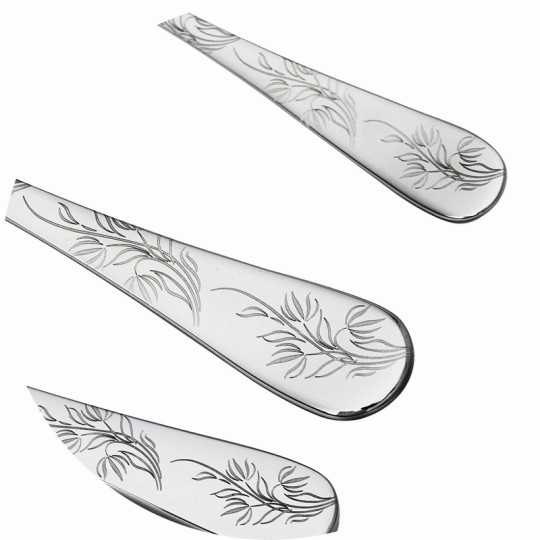 CAMELIA - MENAGERE 24 PCS INOX BOITE COULEUR