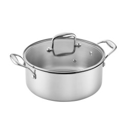 LUMIA - FAITOUT 24 CM INOX AVEC COUVERCLE BOITE COULEUR