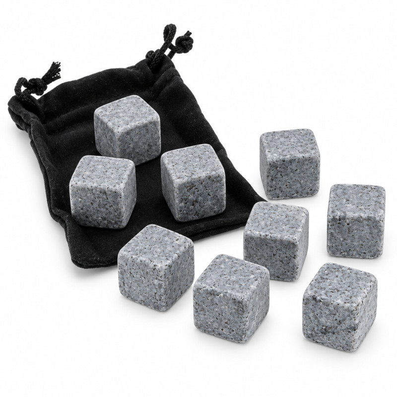 Coffret de 9 pierres à...
