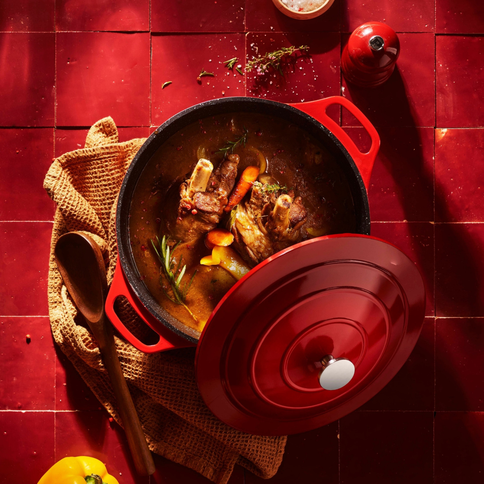 Cocotte en fonte | Couvercle inclus | Pradel Excellence