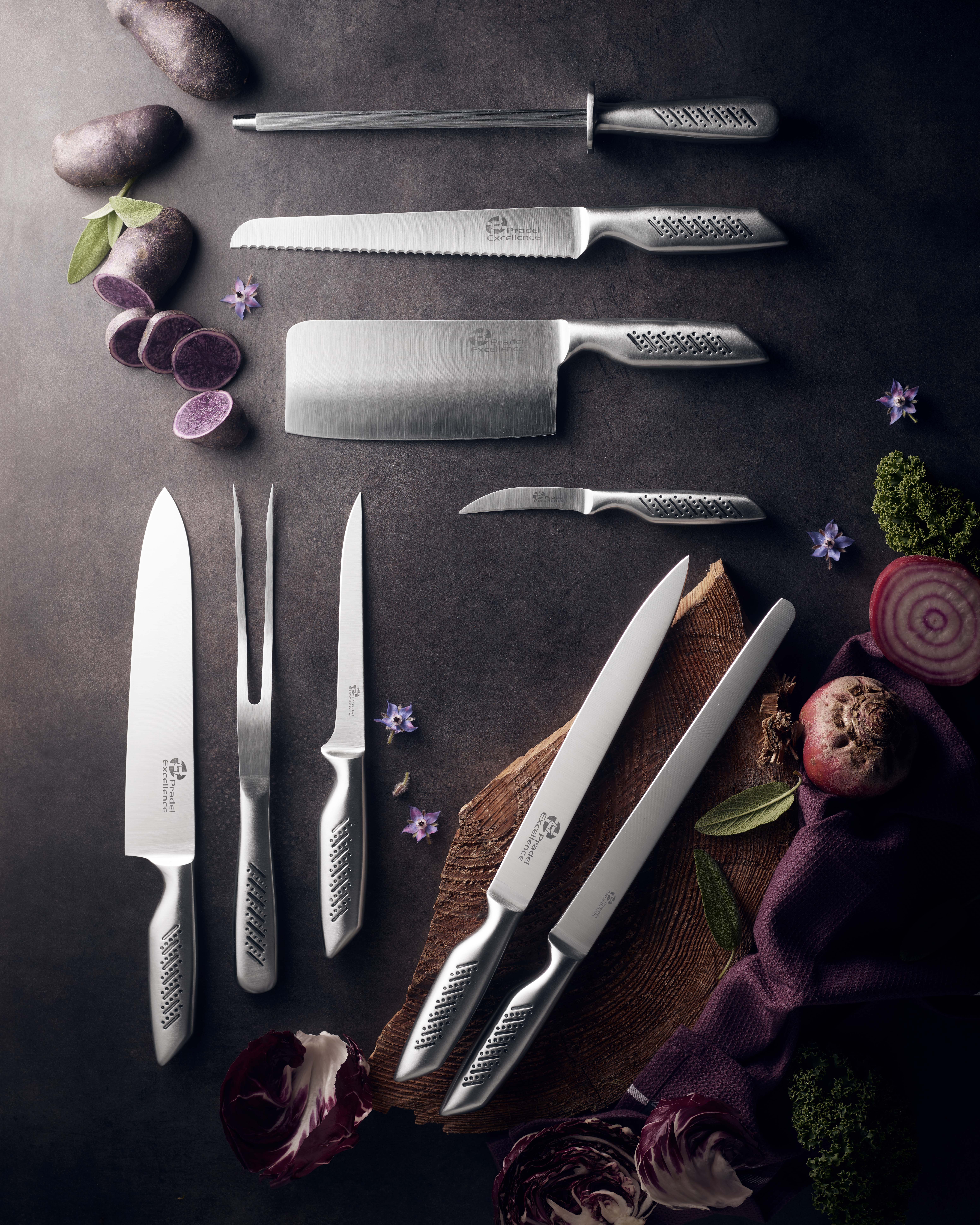 Idées cadeaux fête des pères - couteaux de cuisine Pradel Excellence