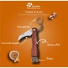 EVASION - COUTEAU A CHAMPIGNONS 7 CM AVEC BROSSE SUR CARTE EVASION - COUTEAU A CHAMPIGNONS 7 CM AVEC BROSSE SUR CARTE