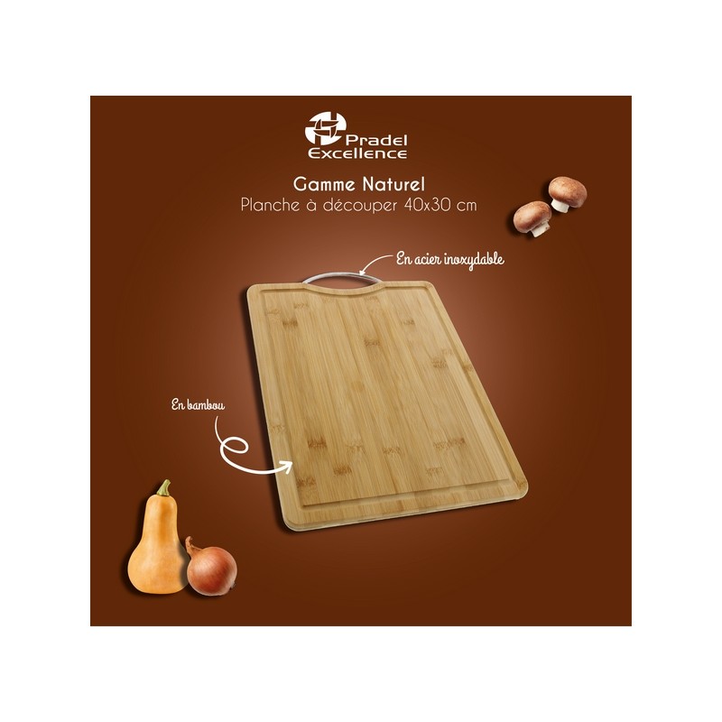 BOIS - PLANCHE A DECOUPER BAMBOU 40 X 30 CM FILMEE