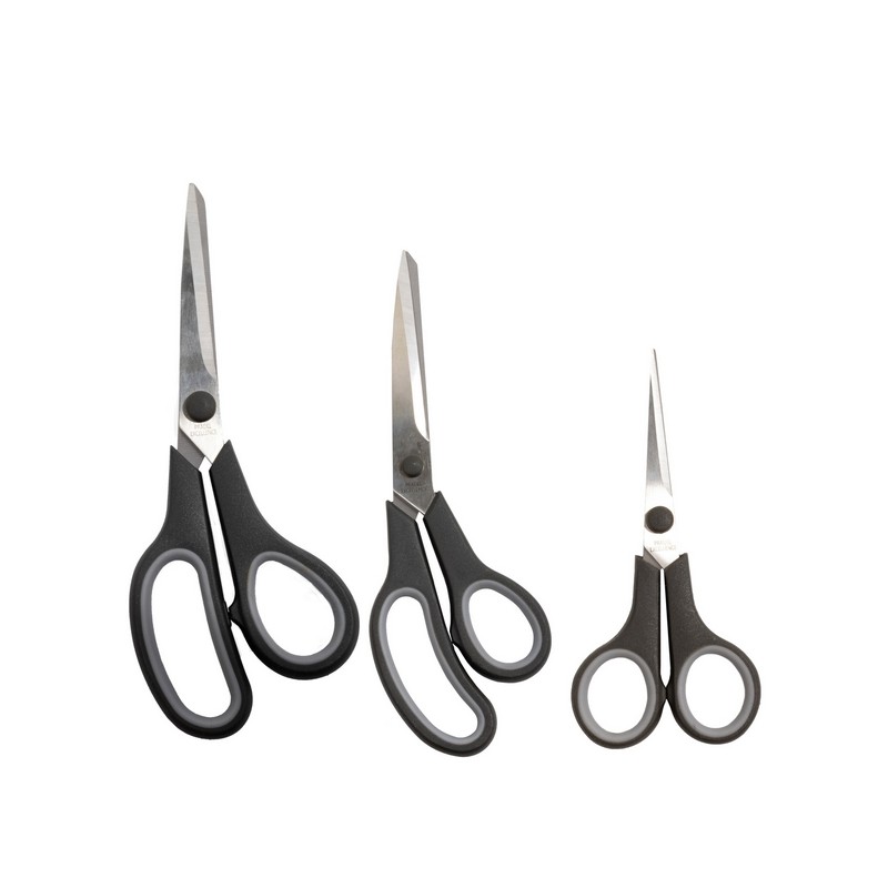 ASTUCIEUX - LOT DE 3 CISEAUX SUR CARTE