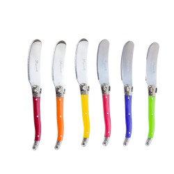 LES COLORES - SET 6 TARTINEURS PANACHES BOITE COULEUR