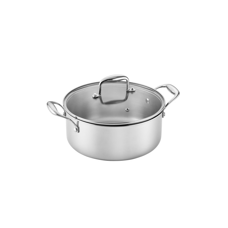 LUMIA - FAITOUT 20 CM INOX AVEC COUVERCLE BOITE COULEUR