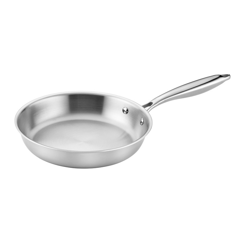LUMIA - POELE 24 CM INOX MANCHE FIXE BOITE COULEUR