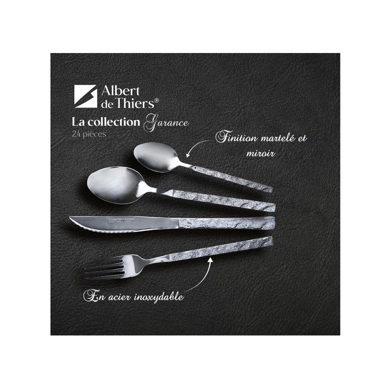 GARANCE - MENAGERE 24 PIECES