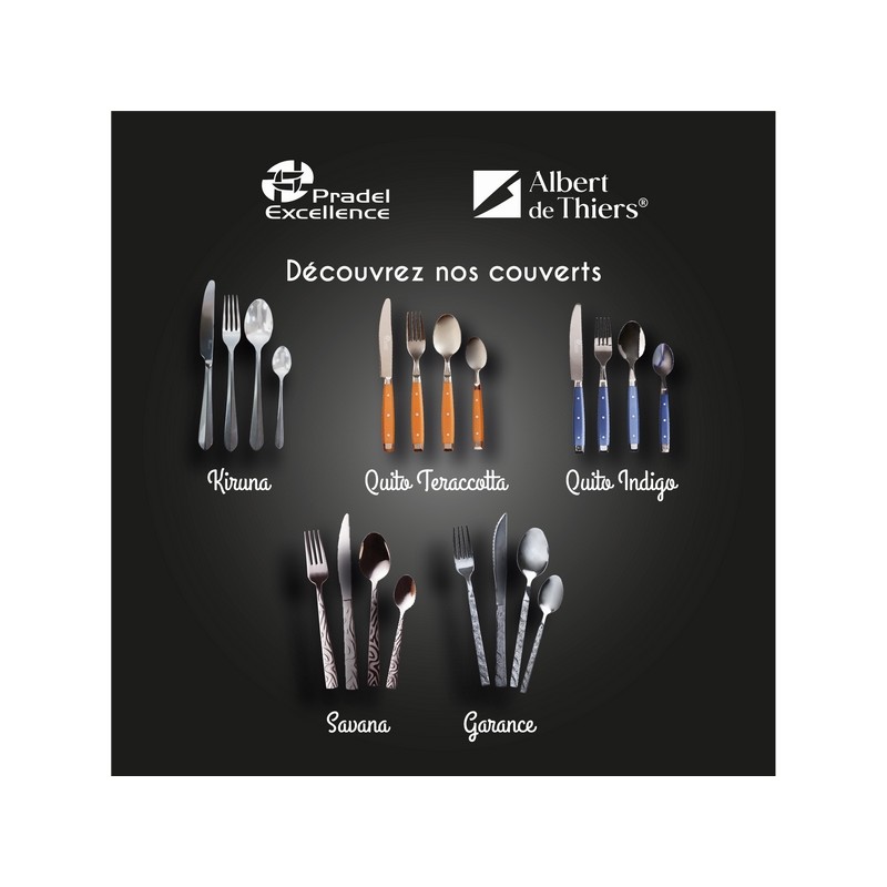 GARANCE - MENAGERE 24 PIECES GARANCE - MENAGERE 24 PIECES