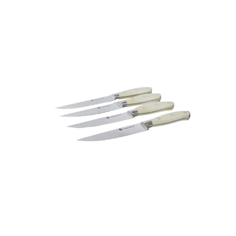 L'IRRESISTIBLE - SET DE 4 COUTEAUX STEAK BOITE COULEUR
