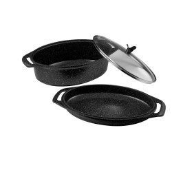 MARMITE OVALE SET DE 3 PIECES 39