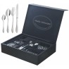 MENAGERE MIROIR 84 PIECES DANS COFFRET NOIR MENAGERE MIROIR 84 PIECES DANS COFFRET NOIR