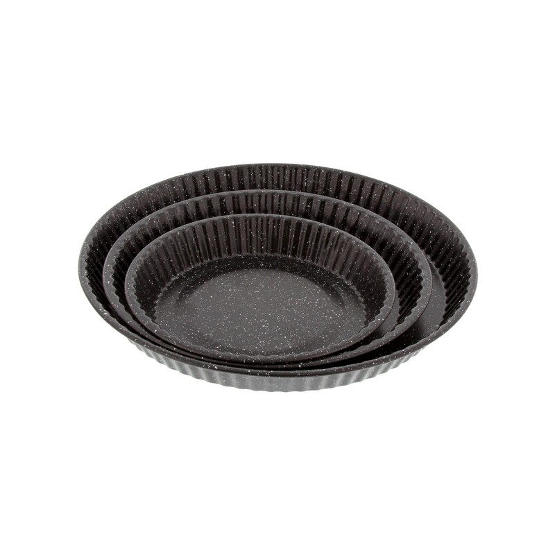 LOT 3  MOULES A TARTE 20