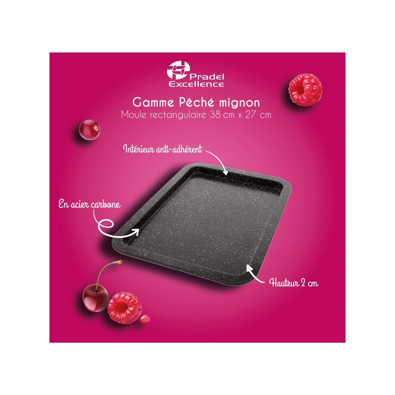 MOULE RECTANGULAIRE 38 x 27 x 2 cm